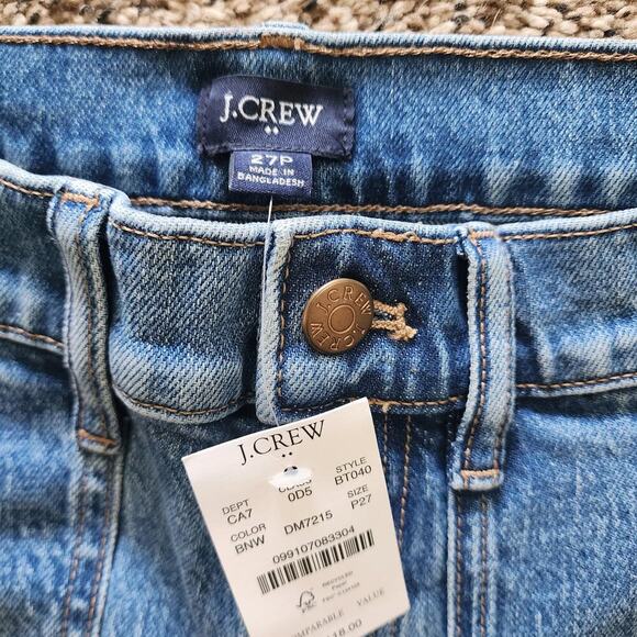 J. Crew Cropped Ankle Patch Pocket Utility Jeans Women's SZ 27P - NWT - Picture 8 of 10